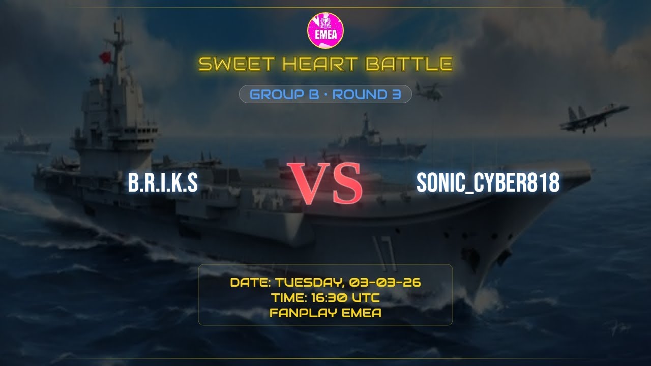 B.R.I.K.S vs SONIC_CYBER818| R3 | G.B | SHB | FNP EMEA | M3