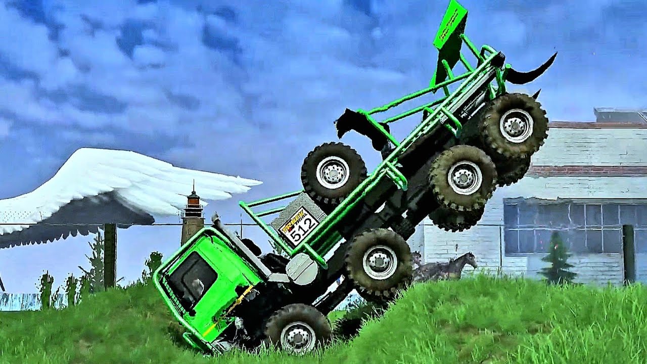 Heavy trucks battling extreme Terrain | Mudrunner Gameplay 4K