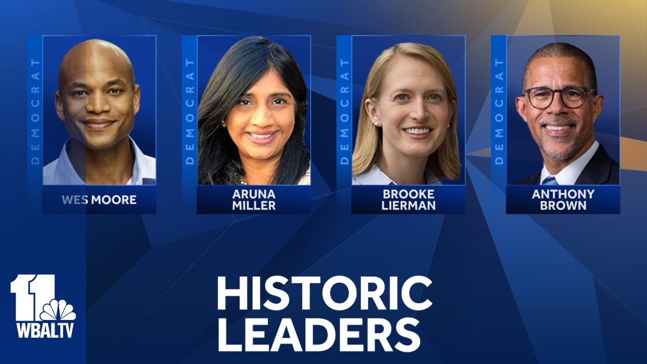 2022 midterm election in Maryland sets many firsts