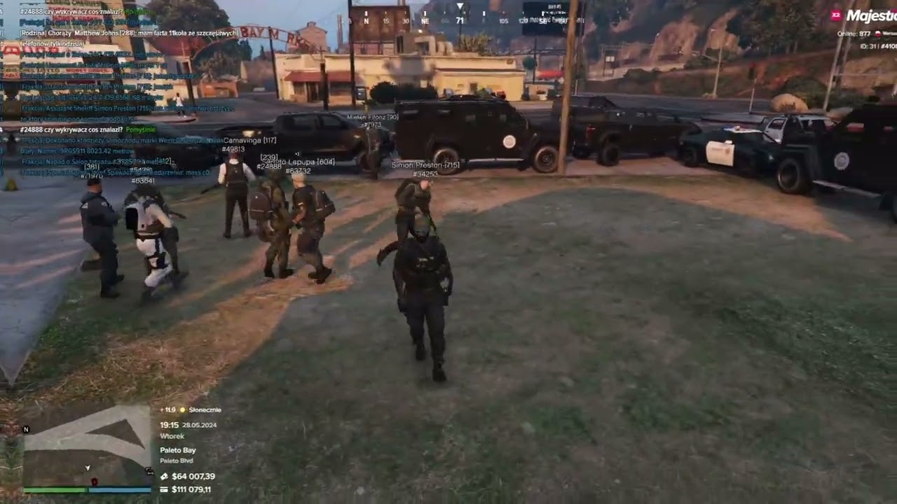 Bomba na komendzie!! (9 Dzień z życia Sheriff) Majestic RP