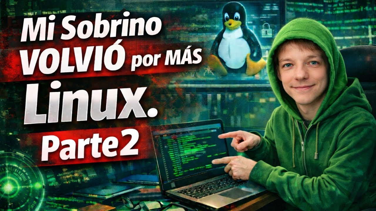 VOLVIÓ por MÁS Linux.  Ahora es imPARABLE.  Parte 2