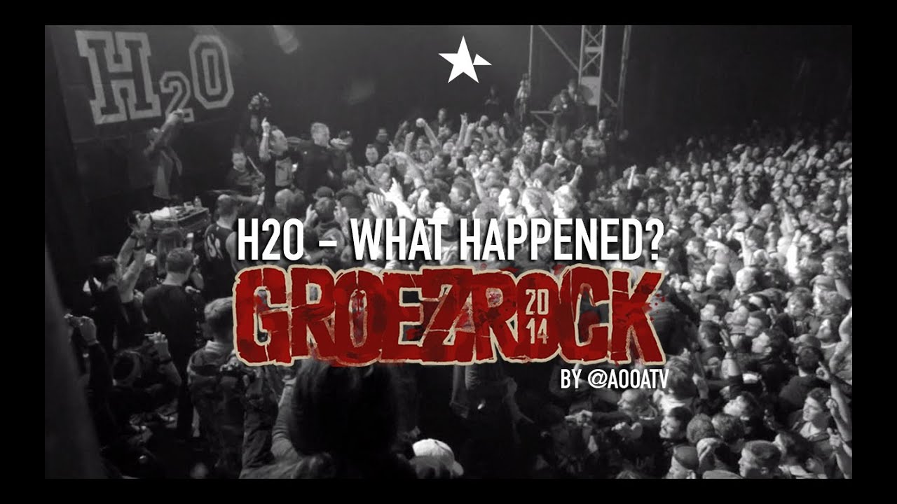 H2O - What Happened ft. Matt Skiba (Live at GROEZROCK 2014 by @aooatv)