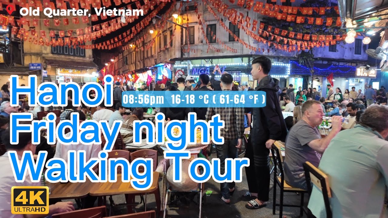 Hanoi Old Quarter Night Walk | Friday Night Vibes in Vietnam 🇻🇳 (Jan 30, 2026)