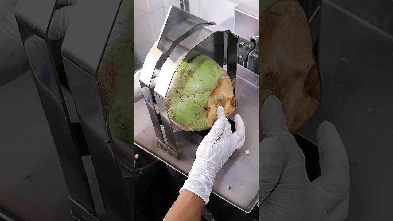 Fresh Coconut Water Making Process #shorts