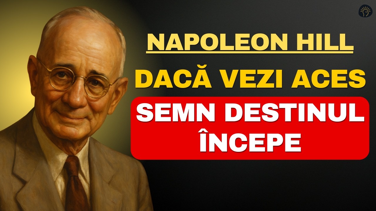 Dacă observi acest semn în viața ta, nu este întâmplător | Napoleon Hill