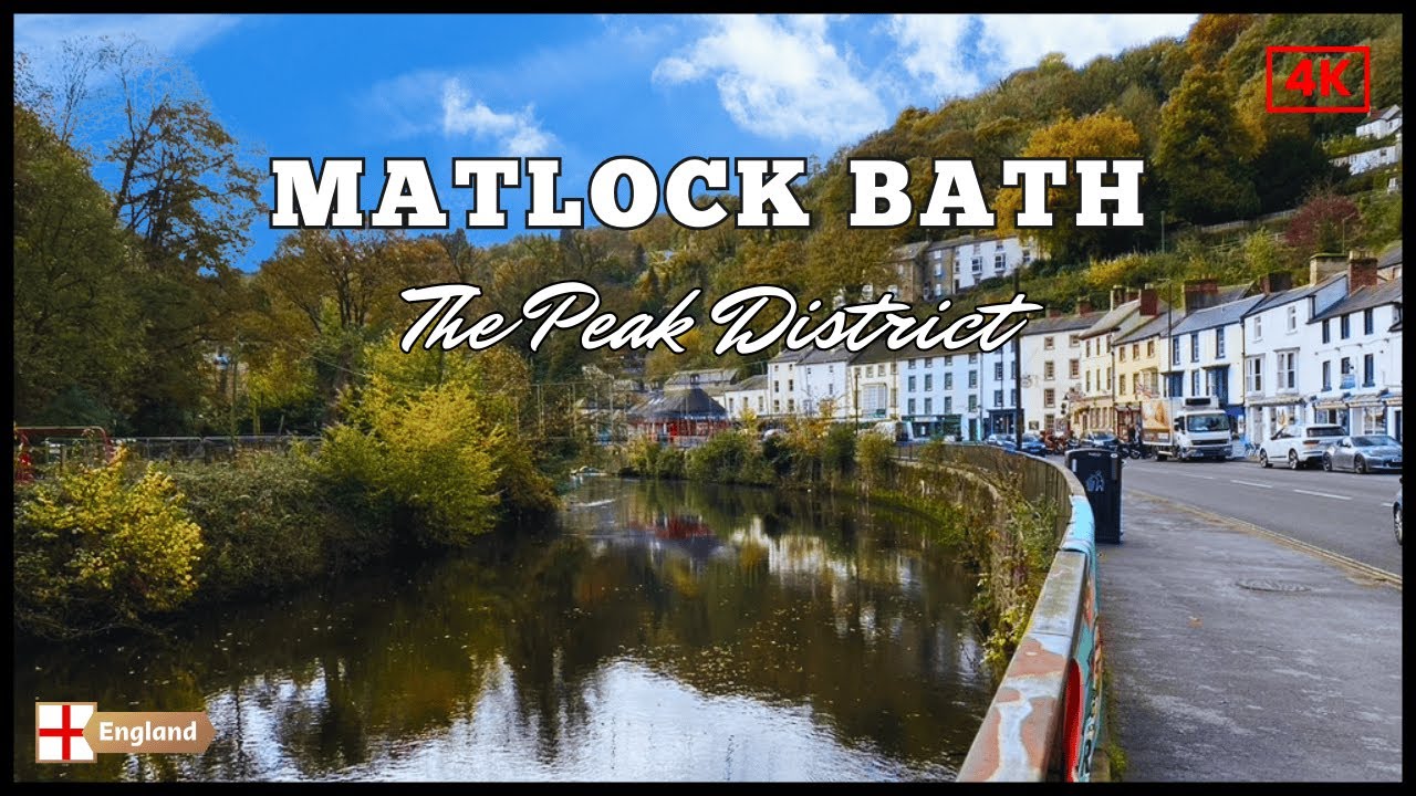 Relaxing Autumn Morning Walk in 4K | Discover The Peak District
