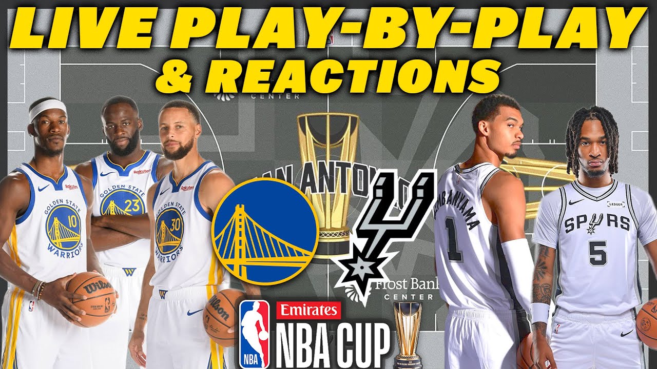 Golden State Warriors vs San Antonio Spurs | Live Play-By-Play & Reactions