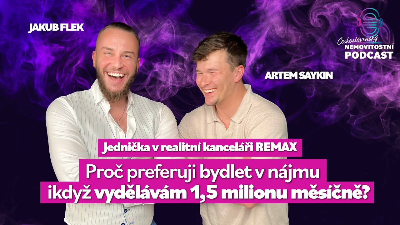 #30 Artem Saykin - číslo 1 v RE/MAXu za rok 2023 a soutěž o kurz pro realitní makléře @artem.saykin