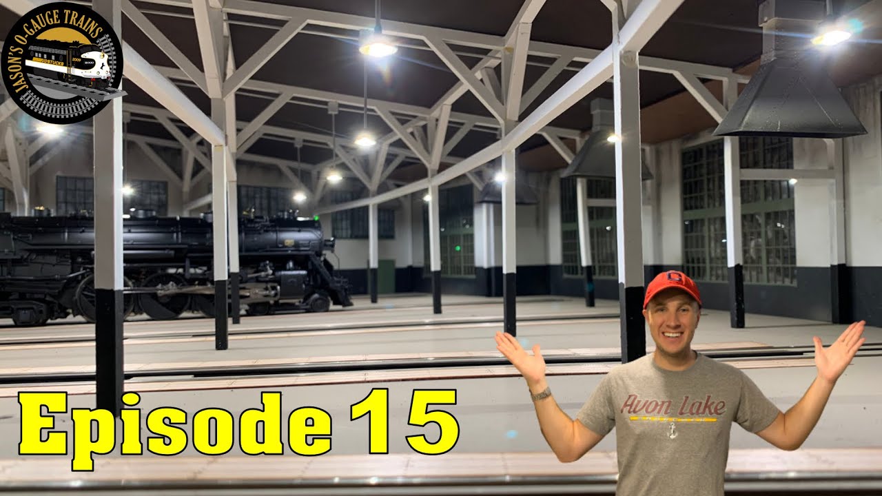 Train Layout Update 15 - ROUNDHOUSE