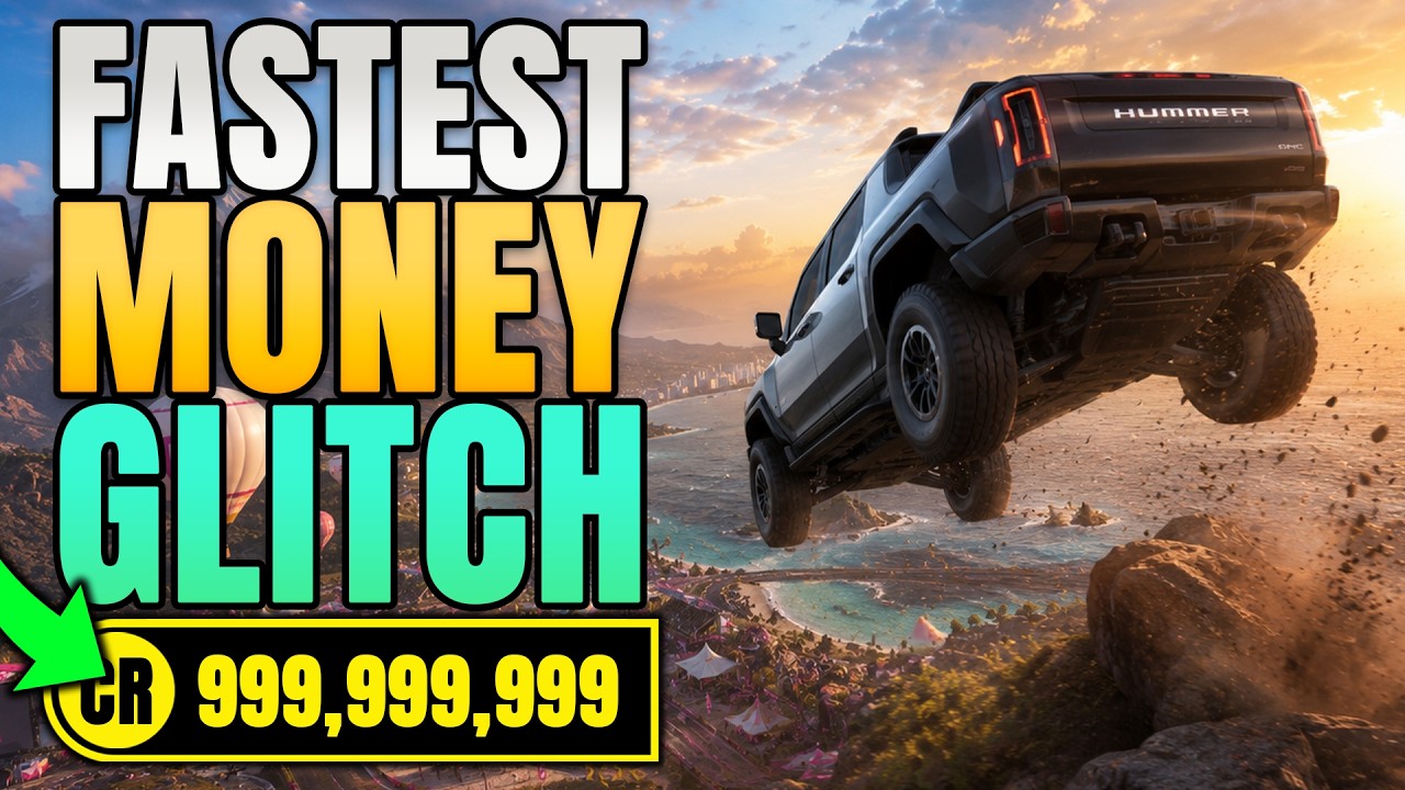 *NEW* EARN MILLIONS IN MINUTES! (FASTEST MONEY GLITCH IN FH6!)