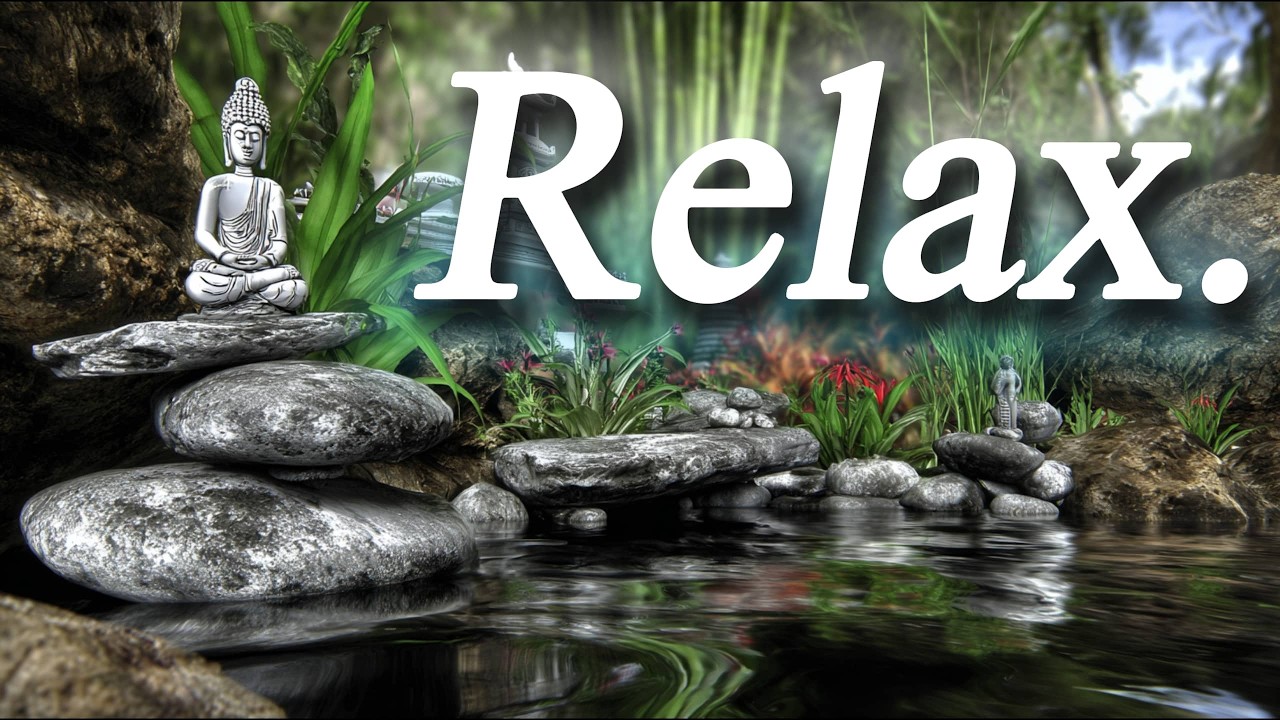[RELAX]- 3 hours of ZEN ambeint music to sleep, study, meditate to. ☯