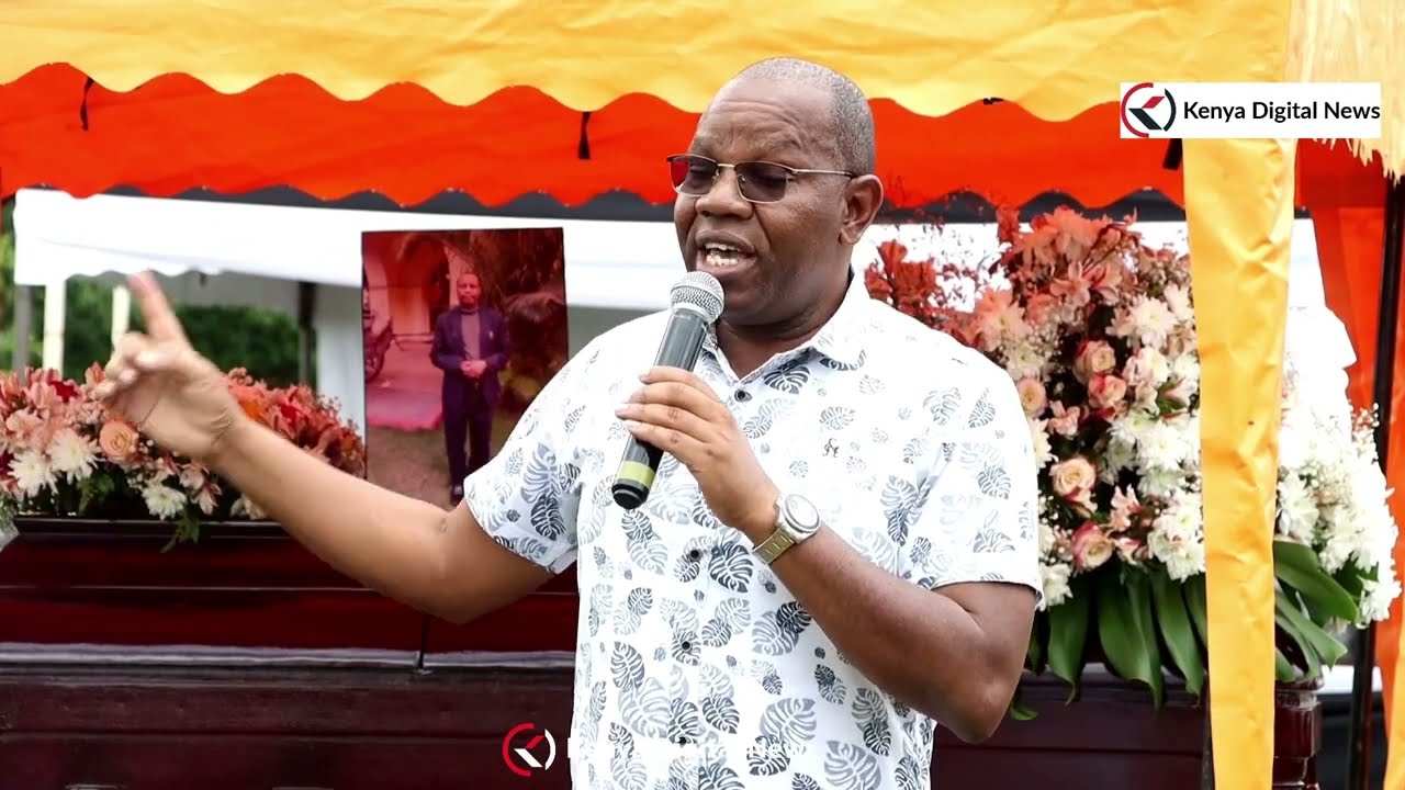 Sombre mood as former government pathologist Moses Njue is laid to rest in Embu!!