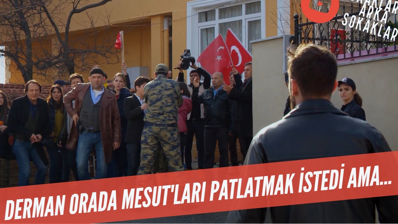Derman Orada Mesut'ları Patlatmak İstedi 505. Bölüm