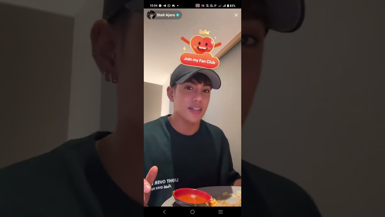 STELL AJERO TIKTOK LIVE 08.29.2025