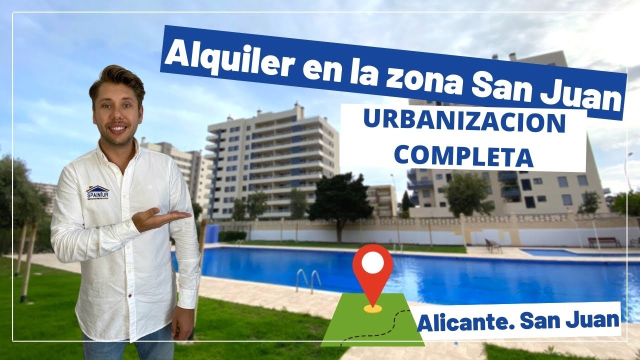 QUE PRECIO? ALQUILER PLAYA SAN JUAN CON PISCINA | ALICANTE | ESPAÑA | API-1146