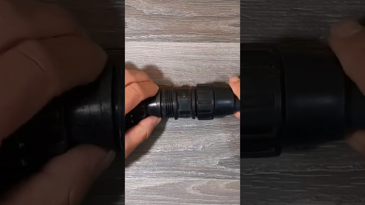 Raccord tube polyéthylène