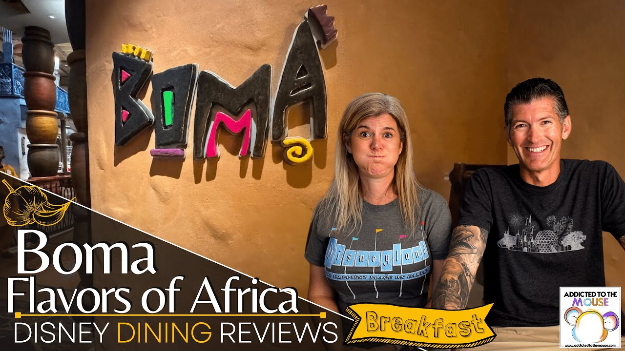 Breakfast at Boma in Animal Kingdom Lodge at Walt Disney World | Disney Dining Review