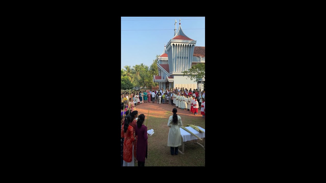 PALM SUNDAY .13-04-2025 | Holy Spirit Church, Sampige