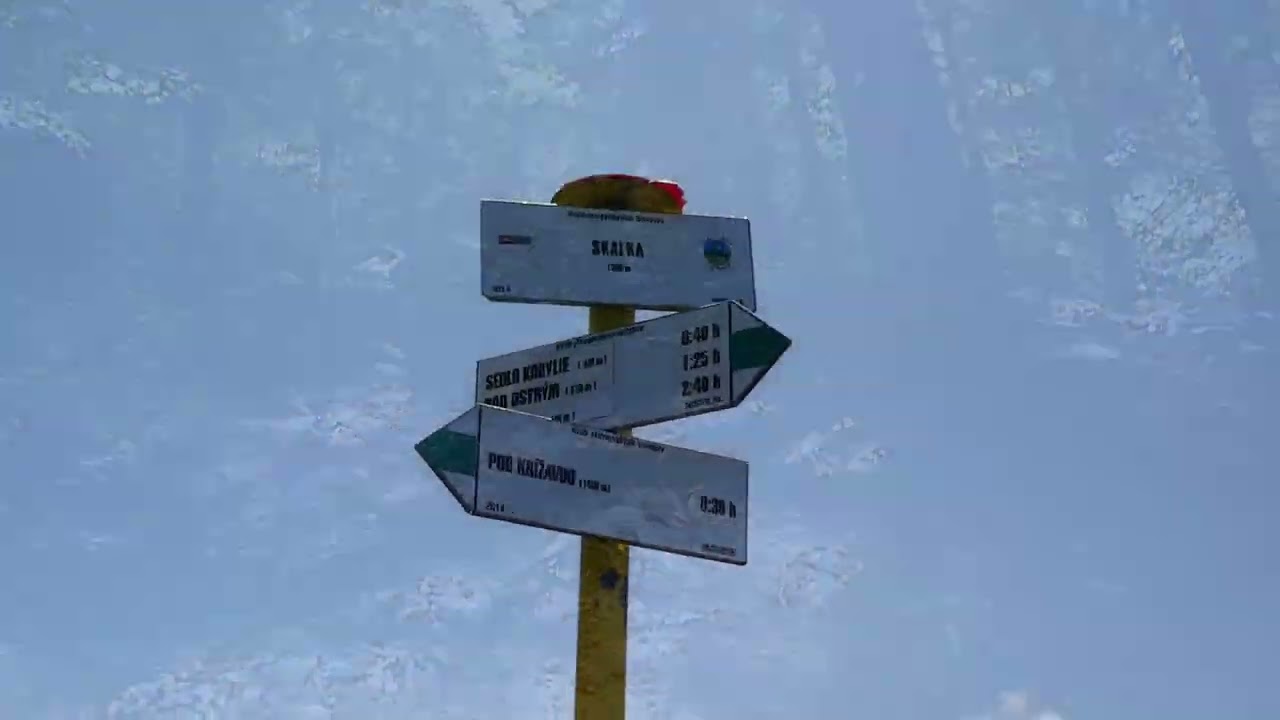 Wędrówka na Słowackie Čipčie, Skalka, Zázrivá