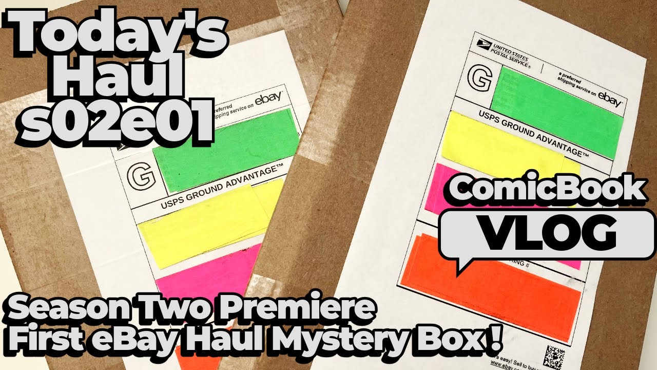 Today’s Haul s02e01 👽 Top Selling Comic Book of 2025 📦 Mystery Box 😲