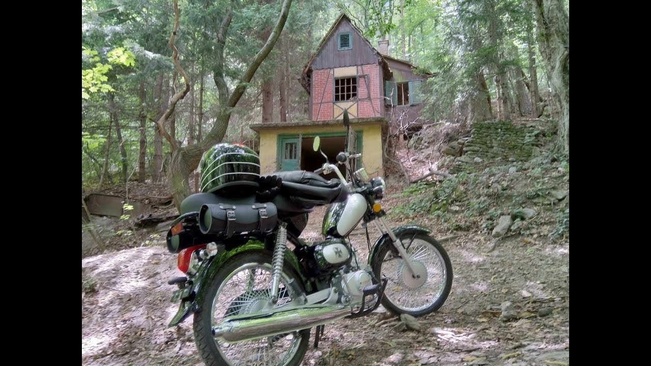 ✙ ZTECH ZT-70 motor🏍 Velem felett😎👌 ✙ Elhagyatott házikó🏚 ✙