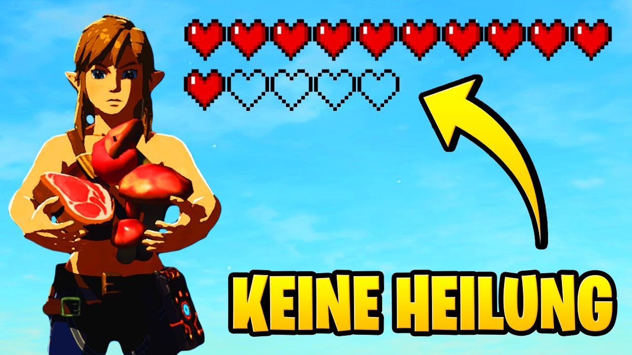 Zelda BOTW aber ICH KANN MICH NICHT HEILEN [2] (Zelda Breath of the Wild Deutsch Challenge)