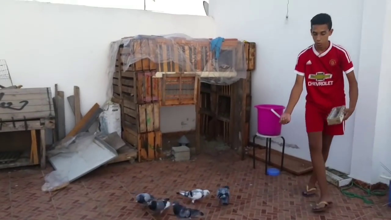 زيارة عند البطل أنس+الحمام لي عندو فالسجنة