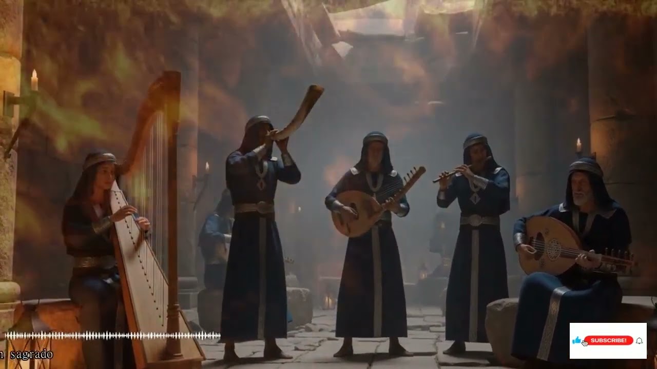 Gloriosa Presencia De Adonai En Jerusalén Con Cánticos Hebreos Shofar E Instrumentos Sagrados