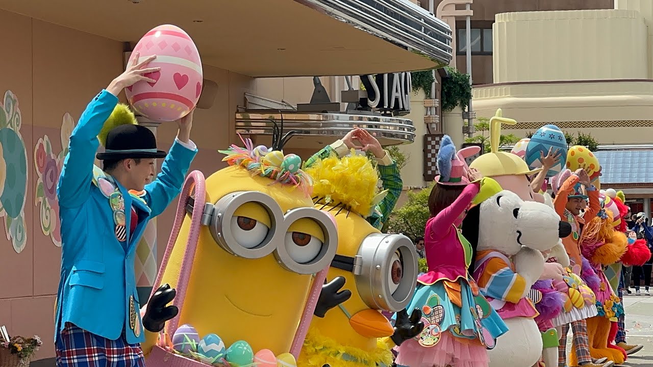 2024年USJ Go!Go!イースターマーチ〈はやてくん、まこちゃんダンスレクチャー〉