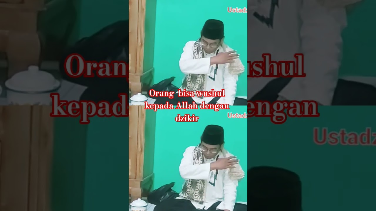ORANG BISA WUSHUL KEPADA ALLAH DENGAN  DZIKIR #ustadzjakathoriq165