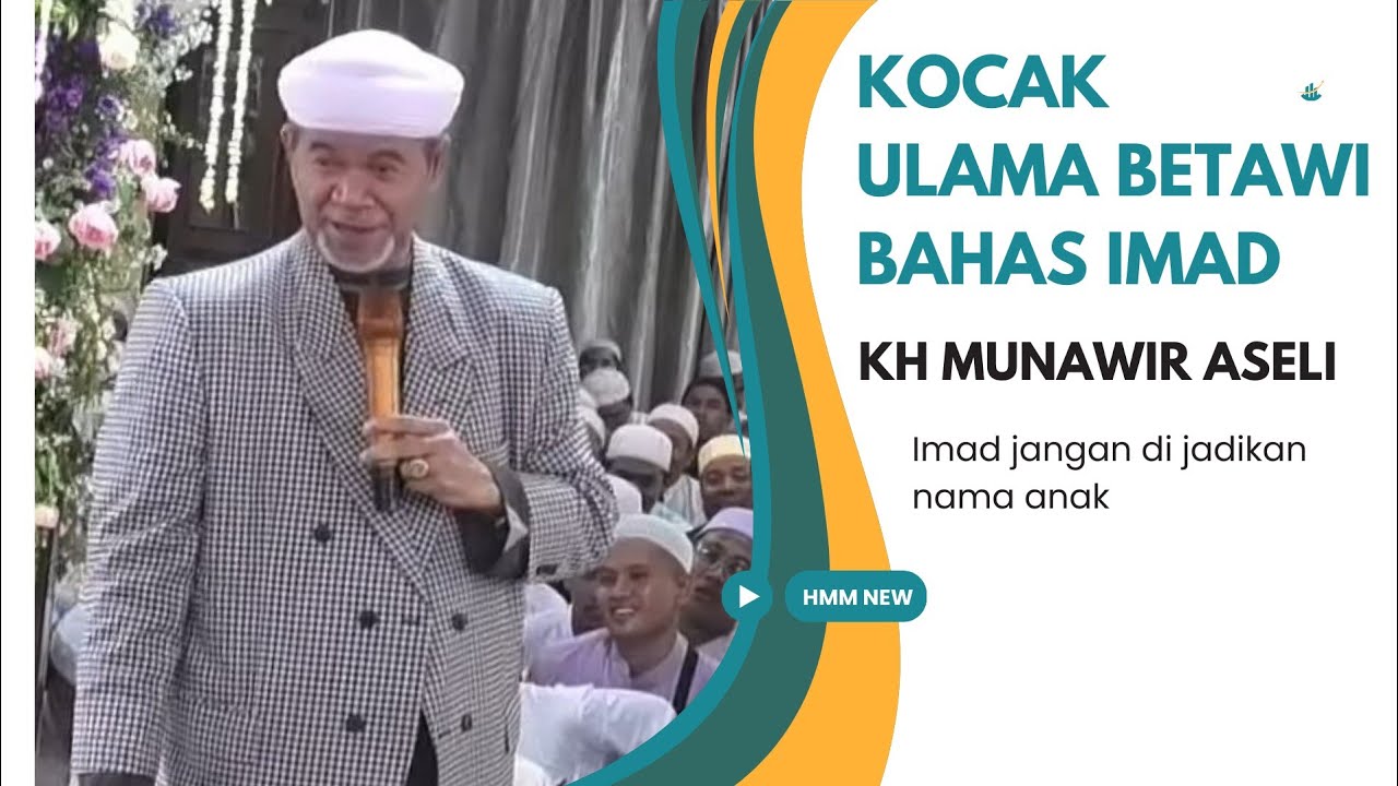 IMAD DI SENTIL KH.MUNAWIR ASELI DI MAJELIS TAKLIM ARRIDWAN 1