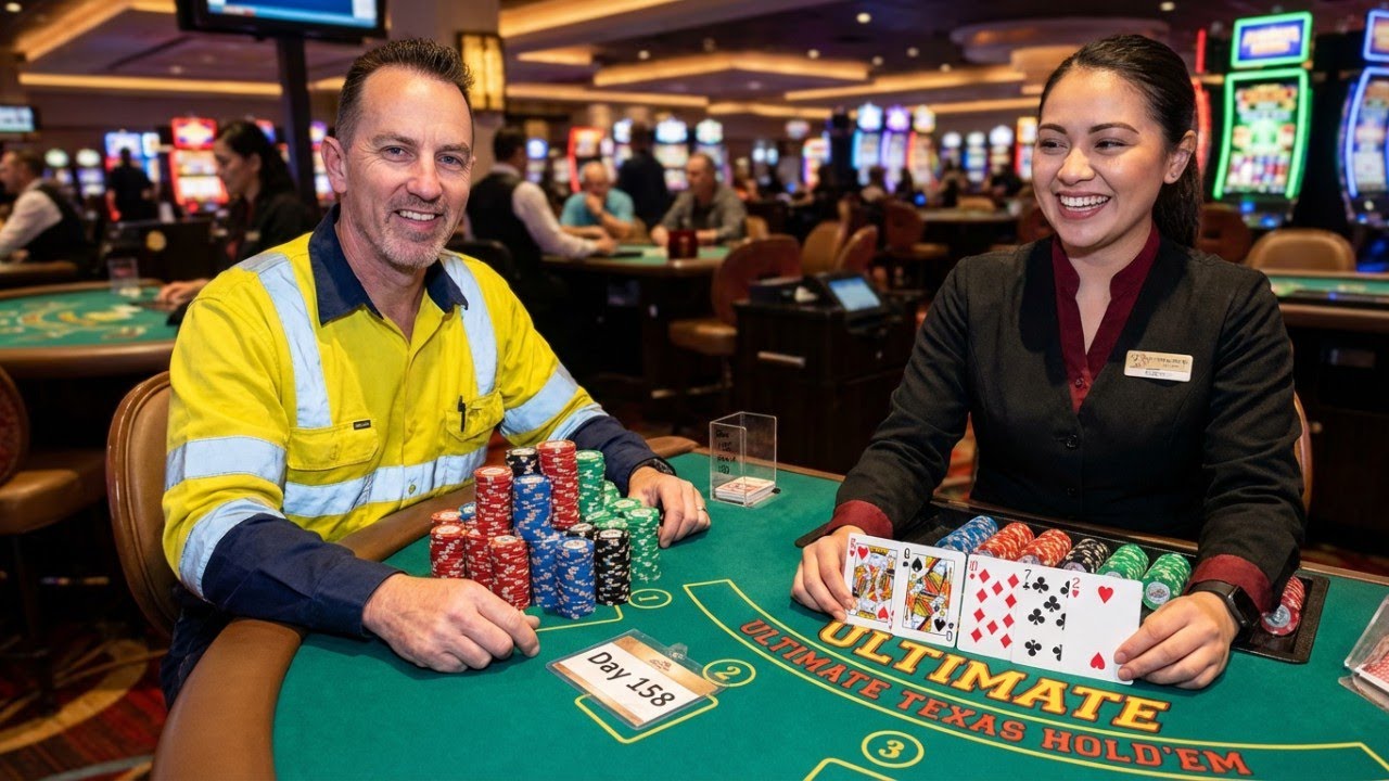 Что происходит, когда в Ultimate Texas Holdem вы собираете СЛИШКОМ МНОГО стритов?