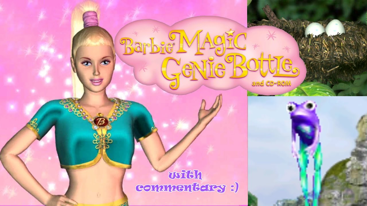 Barbie Magic Genie Bottle and CD-ROM (Commentary)