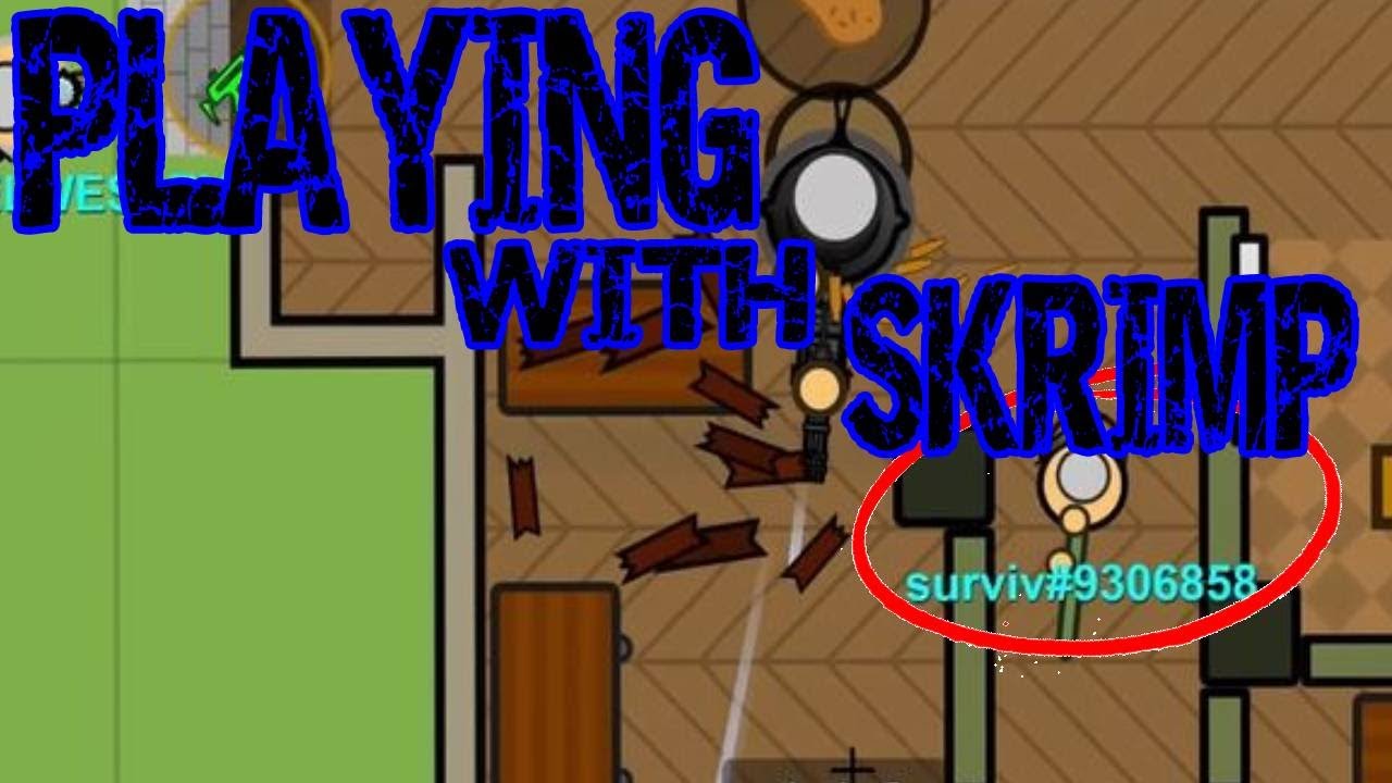 Playing With Skrimp | Squads in Potato Mode | Surviv.io