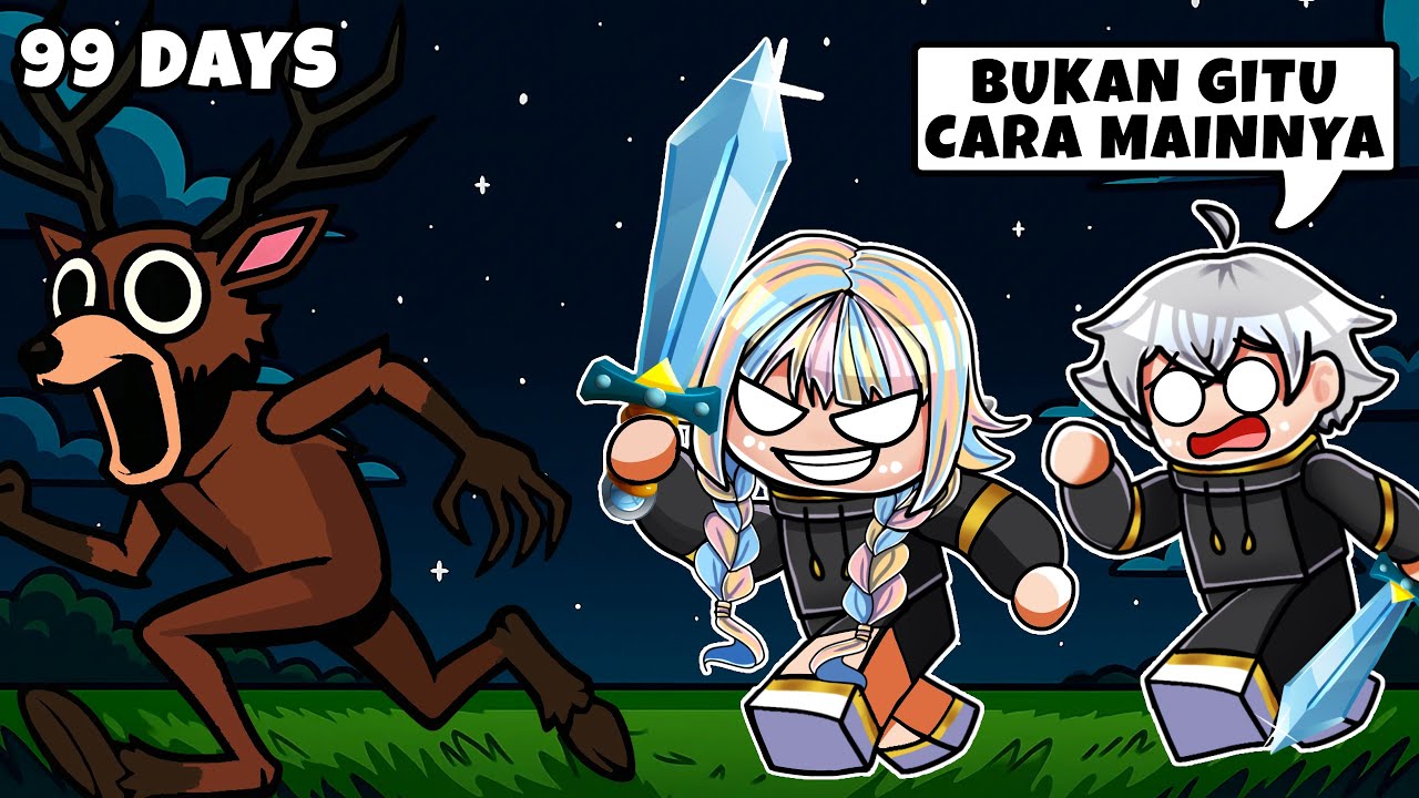 Aku Ajak Anakku Bertahan Hidup di 99 Nights in the Forest!