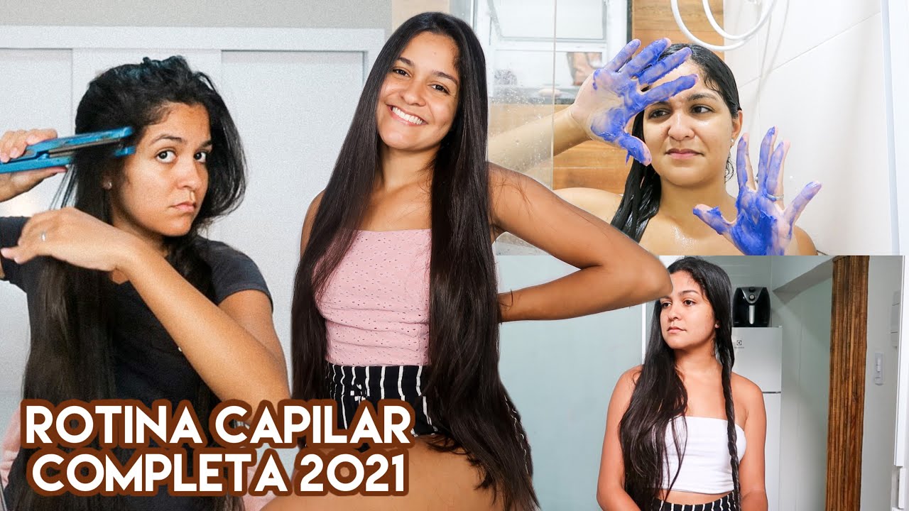 GRAVEI TUDO O QUE FIZ NO MEU CABELO DURANTE UMA SEMANA!