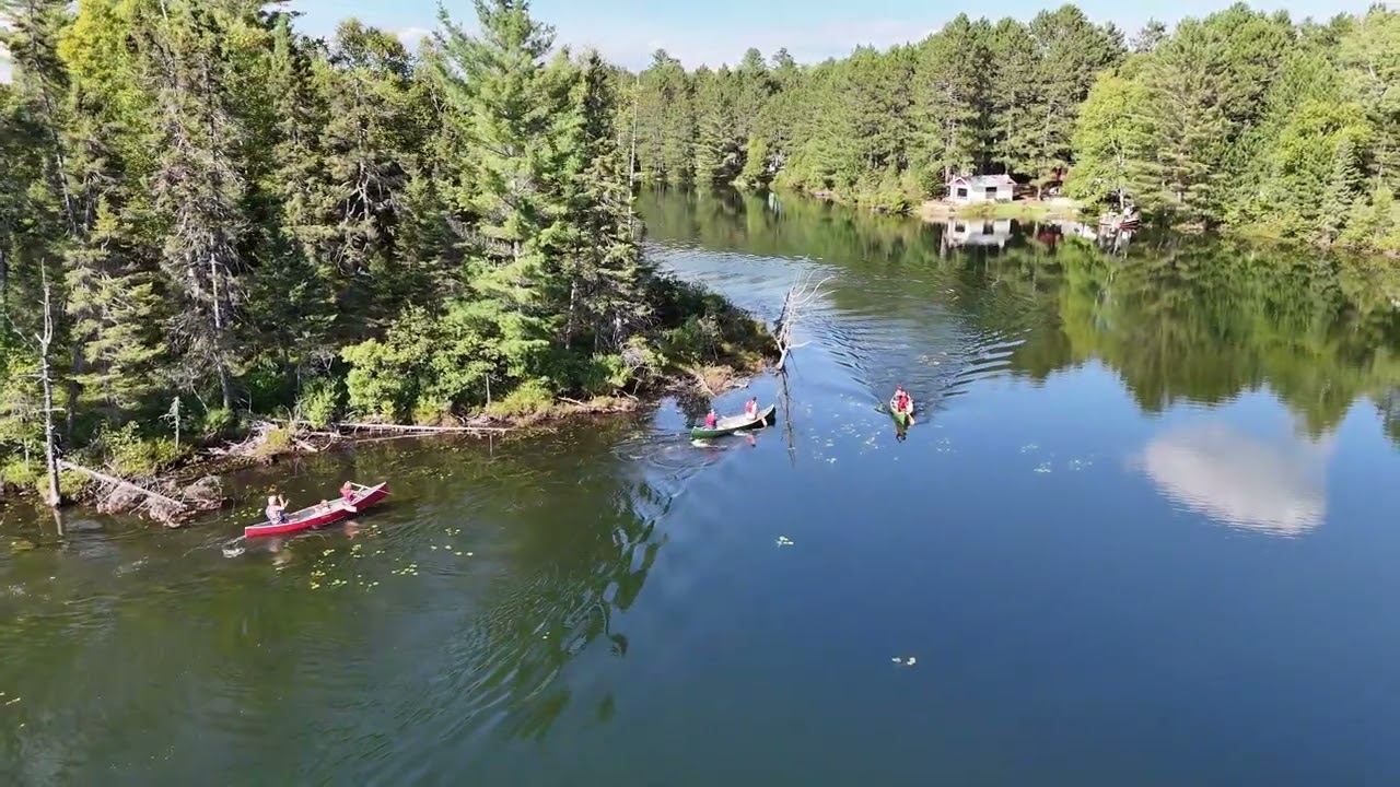 Course de canots 2025 - Camps Des Bouleaux - Drone 4K - Travis Ryan - We Believe - Until My Voice