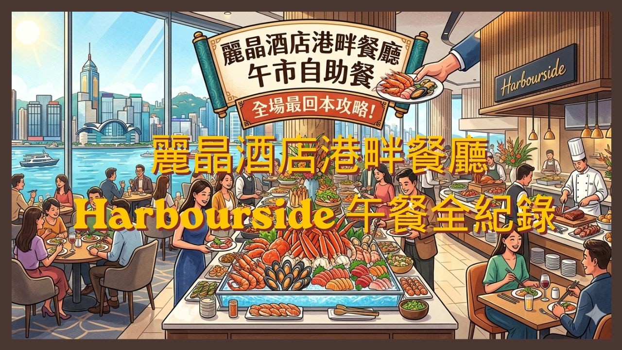 尖沙咀最靚景 Buffet！(Regent 麗晶港畔)午餐實測!@applepurehk 【訂閱不需任何收費】