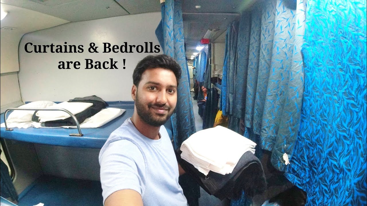 Curtains & Bedrolls are Back in AC Coaches | Journey in 2nd AC Agra-Ahmedabad Express