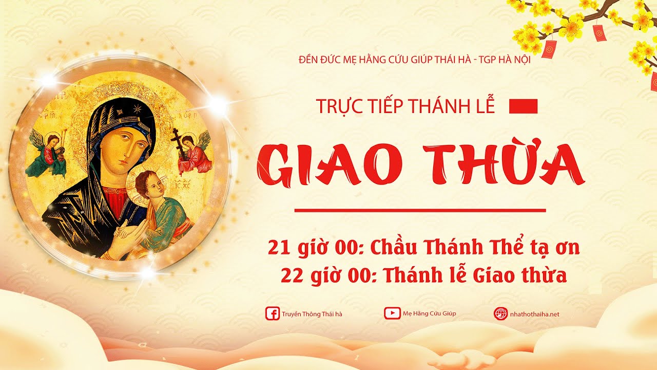 🔴TRỰC TIẾP: CHẦU THÁNH THỂ & THÁNH LỄ GIAO THỪA (16.02.2026)