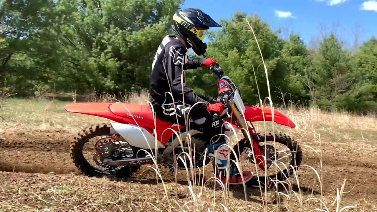 2020 CRF250R WIDE OPEN COMPILATION