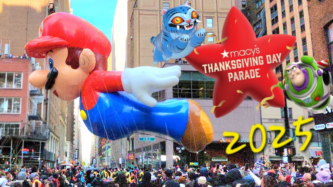 Behind the scenes of the NYC Macy's Thanksgiving day parade