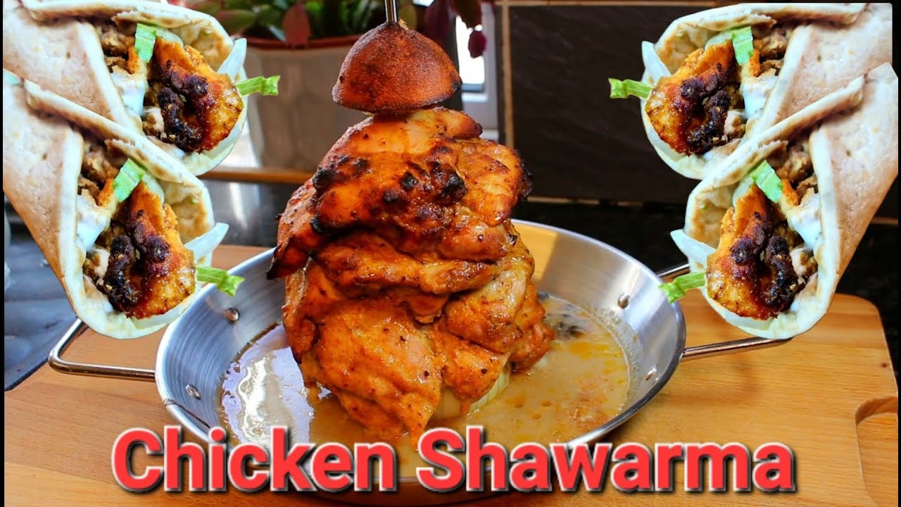 Homemade Chicken Shawarma