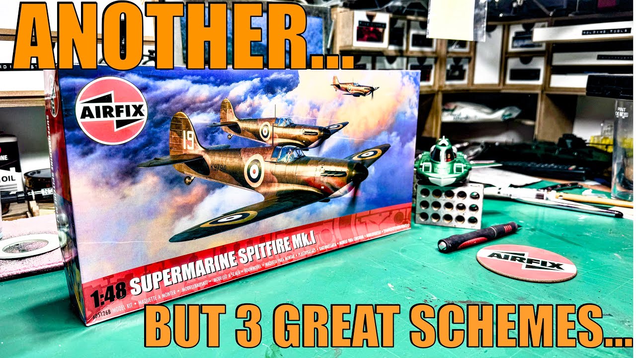 What’s INSIDE the 2025 Airfix SPITFIRE Scale Model