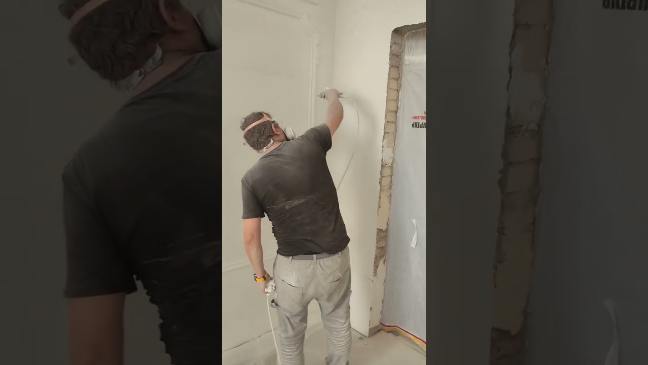 Самый лучший способ окраски стен.