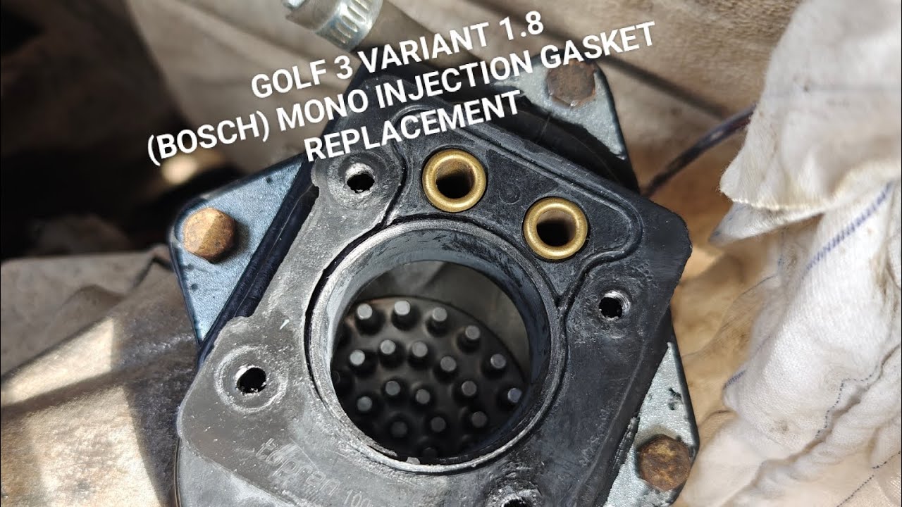 1994 Golf 3 Variant 1.8 (Bosch) Mono Injection gasket replacement 