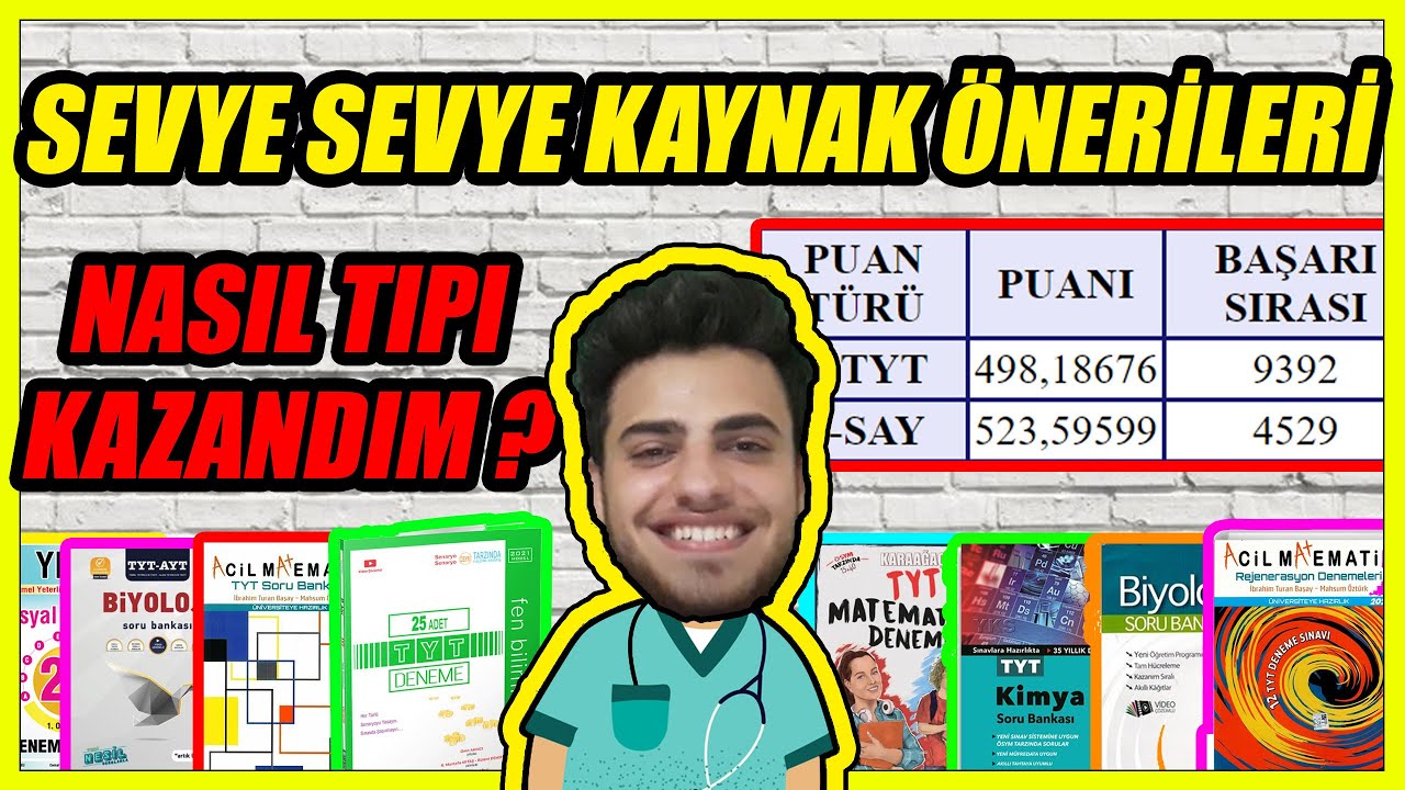 Tyt Kaynak Önerileri Nasıl Tıp Kazandım ? Yks 2022 Derece Yaptıran Kaynaklar #yks2022tayfa #kaynak