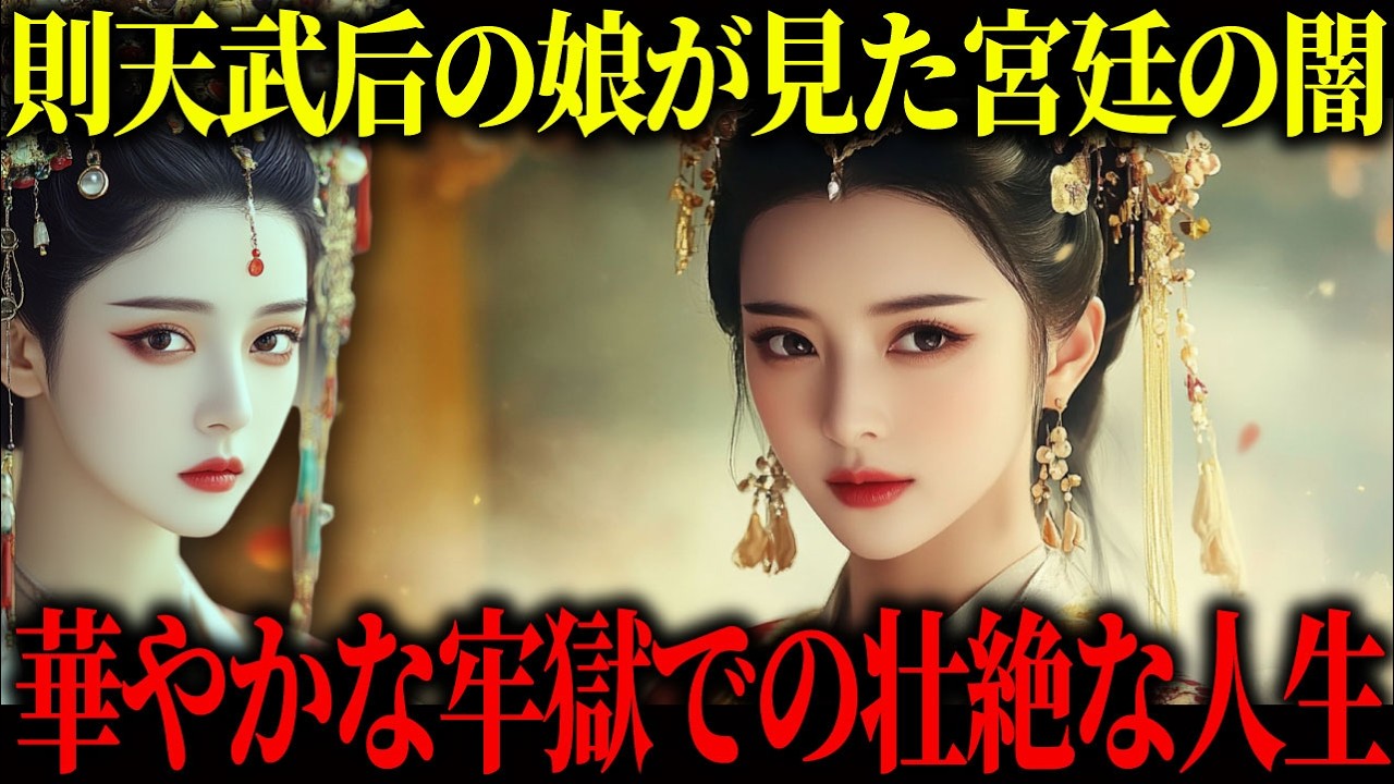 【ゆっくり歴史解説】中国三大悪女「則天武后」の愛娘・太平公主の野望と悲劇の最期。豪華で陰謀が渦巻く地獄の宮廷生活。