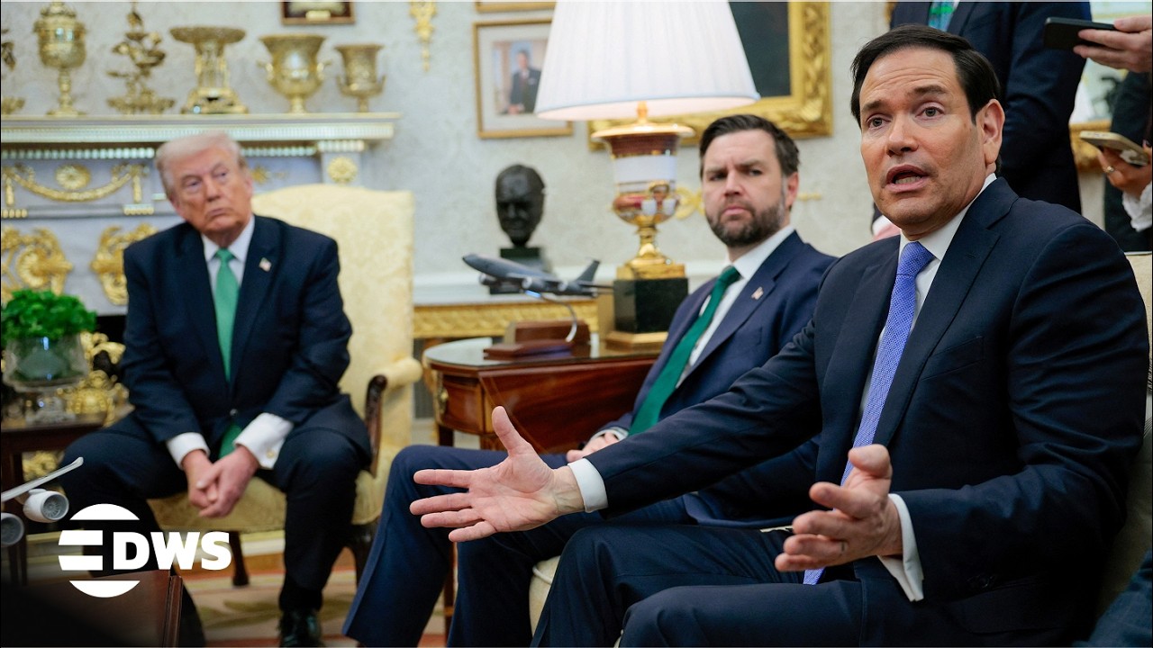WATCH: Trump, Vance & Rubio Meet Irish Taoiseach Martin at White House | Key US-Ireland Talks | AC15