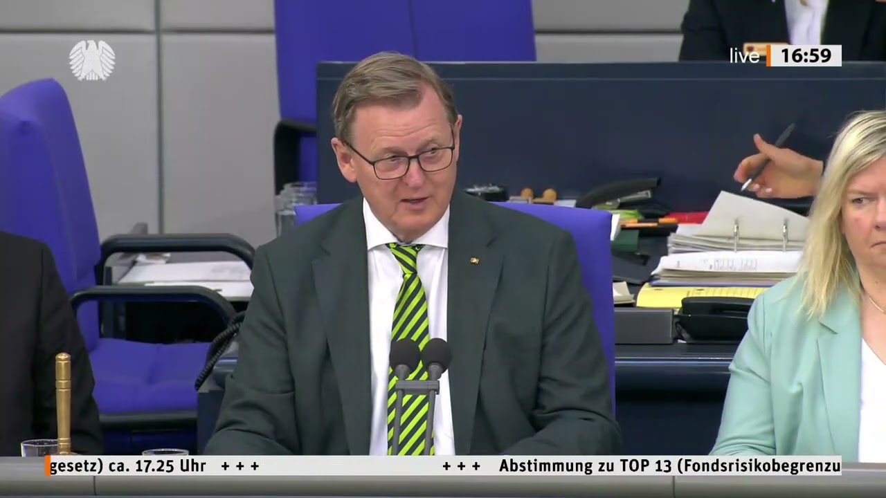 62. Sitzung vom 05.03.2026. TOP 13: Fondsrisikobegrenzungsgesetz